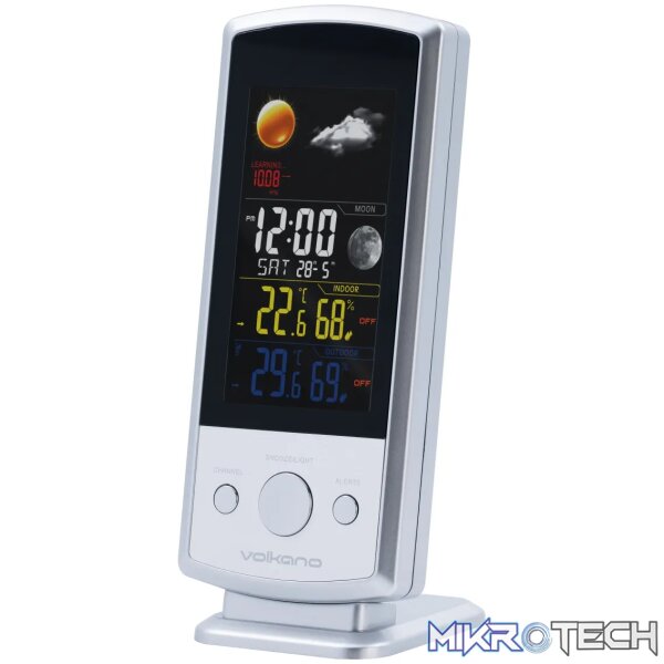 Volkano Drizzle series Weather Station - White - Image 9