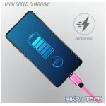 Volkano Fashion series cable Type-C 1.8m - Lumo - Pink - Image 6