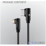 Volkano Iron Series 90? Micro USB Cable - Black - Image 5