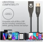 Volkano Iron Series Micro USB Cable - Black - Image 6