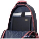 Volkano Orthopaedic Backpack 36L - Dark Grey/ Pink - Image 6