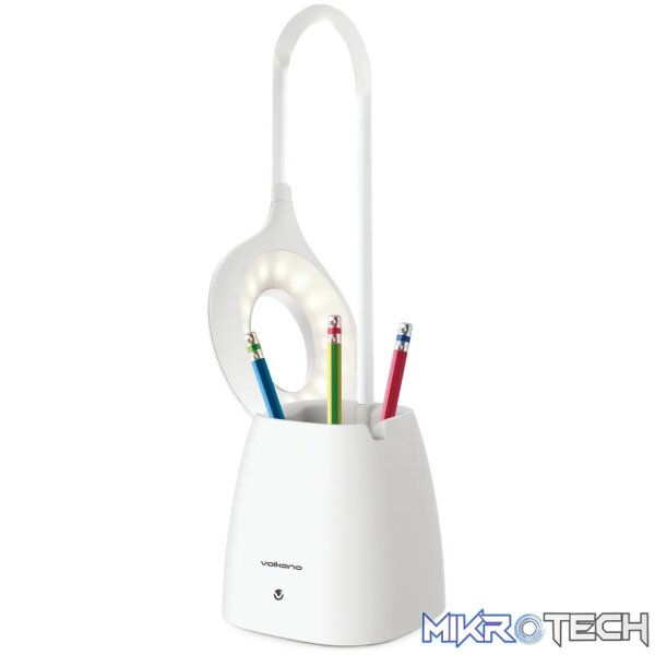 Volkano Radiant Series Desk Lamp - White - Image 6