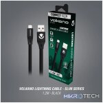 Volkano Slim Series Lightning Cable- Black - Image 6