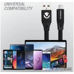 Volkano Slim Series Type-C Cable - Black - Image 6