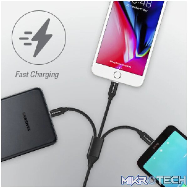 Volkano Weave Series 3 in 1 Charging Cable - Image 6