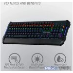 VX Gaming Reinforce series mechanical Keyboard - Image 11