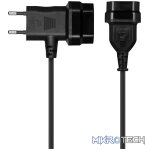 Cable Extender 2Pin Euro to T Shape AC 2Pin Euro Socket 2M - Image 6