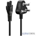 Power Cable 3 pin Clover  to Type-M 1.8m 2.5A - black - Image 6