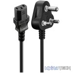 Power Cable 3 pin IEC to Type-M 1.8m 10A - black - Image 7