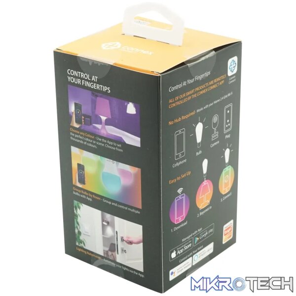 Smart WiFi Bulb 5W LED Amber Filament Vintage Bayonet - Image 7