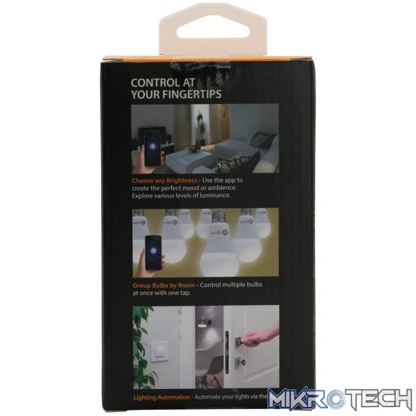 Smart WiFi Bulb 9W LED Warm White Bayonet - Image 6