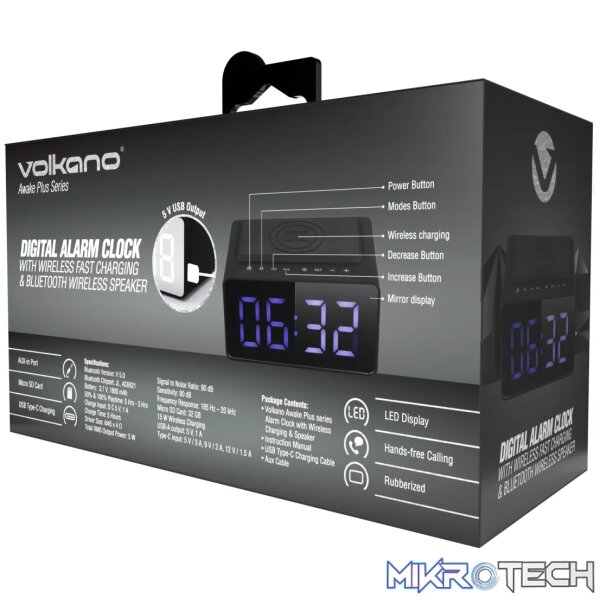 Volkano Awake Plus series Alarm Clock - Image 6