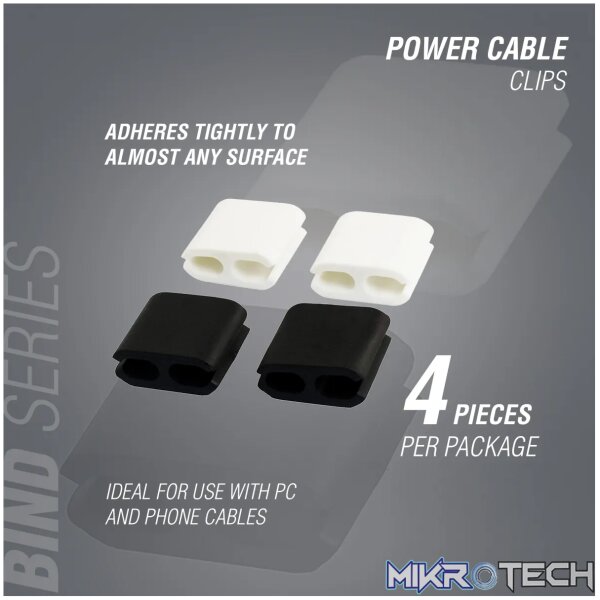 Volkano Bind Series Power Cable Clips - Image 7