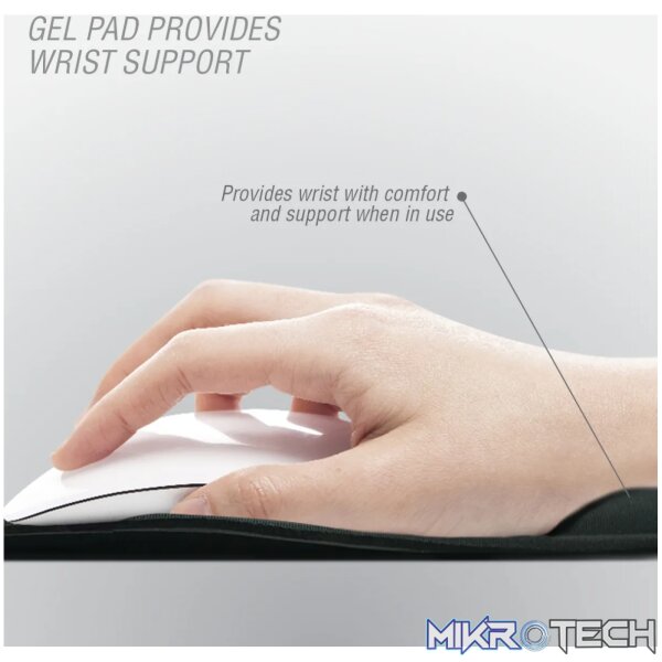 Volkano Comfort series gel  mousepad - black - Image 11