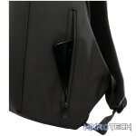 Volkano Deux Series Backpack Black/Lt Grey. - Image 7