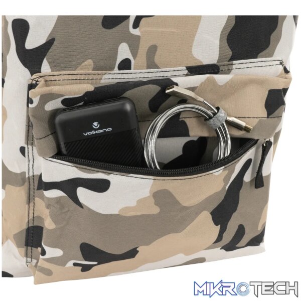 Volkano Diva Series Backpacks - Grey Cammo - Image 7