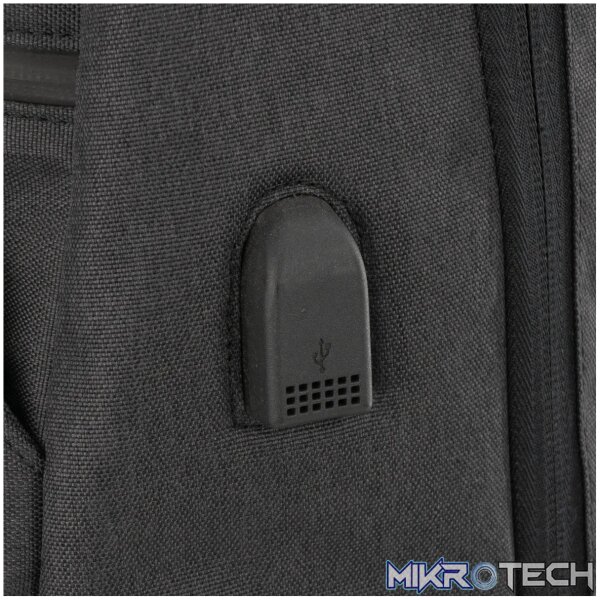 Volkano Infinity 15.6" Laptop Backpack Grey/Airforce - Image 7