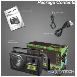 Amplify Tuner series Bluetooth Radio - Black - Image 6