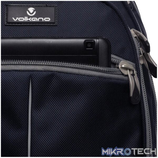 Volkano Orthopaedic Backpack 36L - Navy/ Grey - Image 7