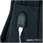 Volkano Roma 15.6" Smart Laptop Backpack Black - Image 6