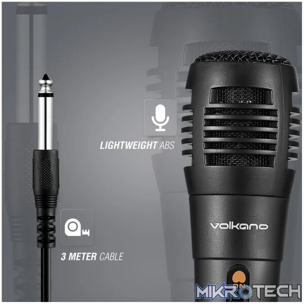 Volkano Vocal series wired microphone - Image 6