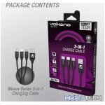 Volkano Weave Series 3 in 1 Charging Cable - Image 7