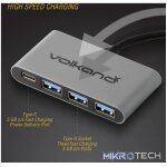 VolkanoX Core Hub series Type C to USB 3.0 Hub - Image 6