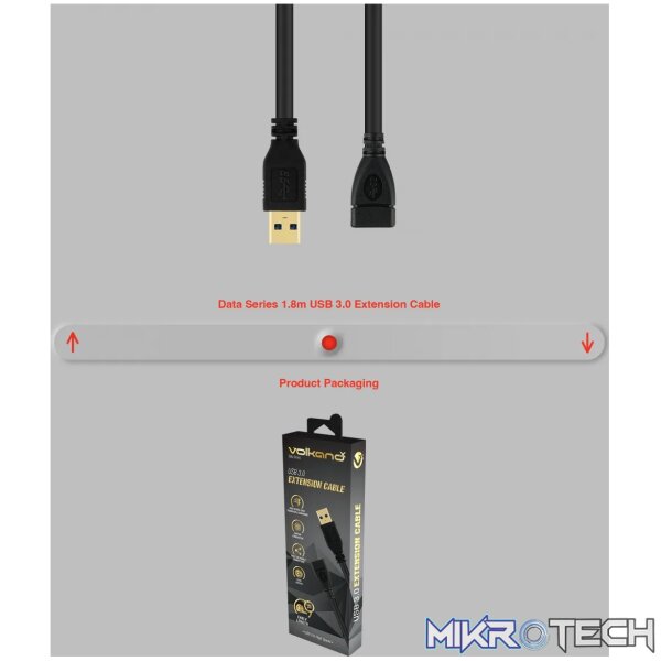 VolkanoX Data series USB 3.0 Extension 1.8m - Image 7