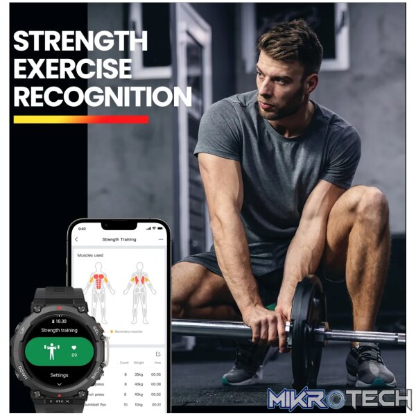 Amazfit T-Rex 2 Desert Khaki - Image 8