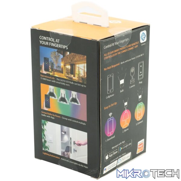 Smart WiFi Bulb 4.5W LED RGB White GU10 - Image 7