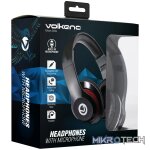 Volkano Falcon Series AUX Headphones - Black - Image 8
