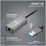 Volkano Lan Series USB 3.0 to Gigabit LAN Network Adaptor - Image 8