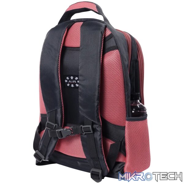Volkano Orthopaedic Backpack 36L - Dark Grey/ Pink - Image 8