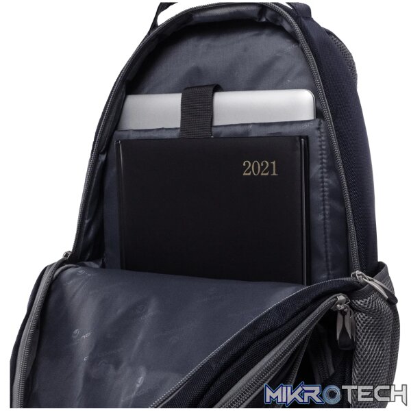 Volkano Orthopaedic Backpack 36L - Navy/ Grey - Image 8