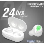 Volkano Scorpio Series True Wireless Earphones - White - Image 8