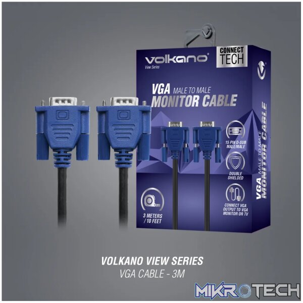 Volkano View series VGA cable 3m - Image 8