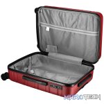 Highlander Bondi ABS 4-Wheel Spinner 65cm Luggage Red - Image 11