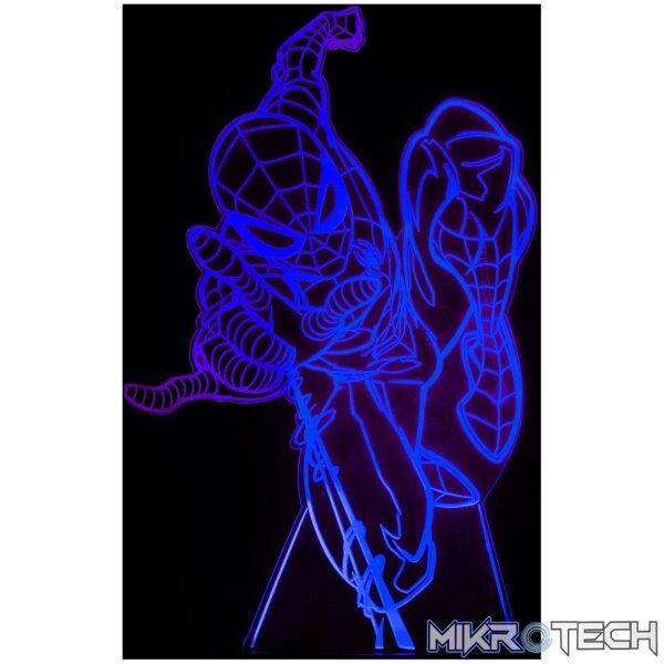 Marvel LED Night Light - Spider-Man - Image 7