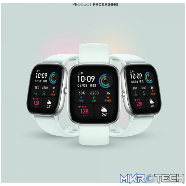 Amazfit GTS 4 mini Moonlight White - Image 9