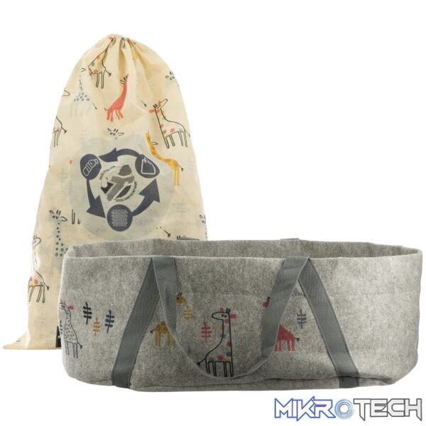 Totes Babe Giraffe Baby Carrier?Grey - Image 9