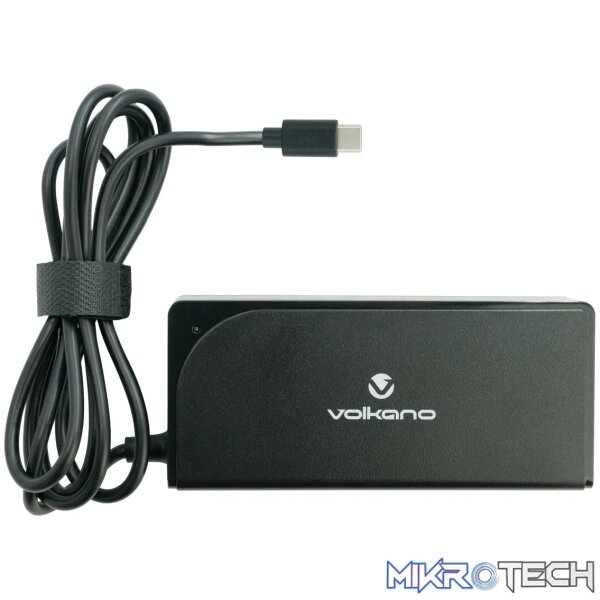 Volkano Brio Plus series Type-C 65W laptop charger with USB - Image 9