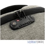 Volkano Deux Series Backpack Black/Lt Grey. - Image 9