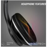 Volkano Falcon Series AUX Headphones - Black - Image 9