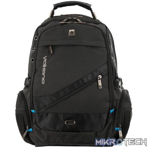 Volkano G-Unit Backpack Blk/Grey/Turq - Image 7