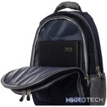 Volkano Orthopaedic Backpack 36L - Navy/ Grey - Image 9