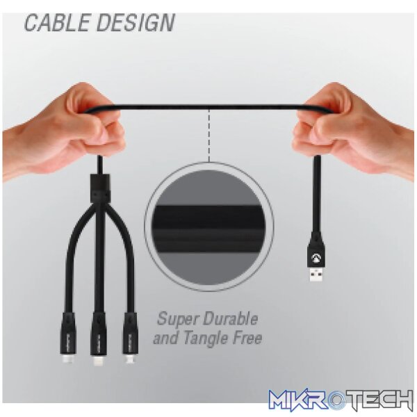 Volkano Slim Series 3 in 1 Charging Cable - Image 9