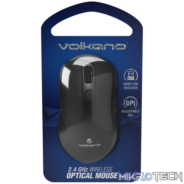 Volkano Sodium series 2.4Ghz Wireless Mouse Black - Image 7