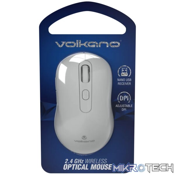Volkano Sodium series 2.4Ghz Wireless Mouse White - Image 9