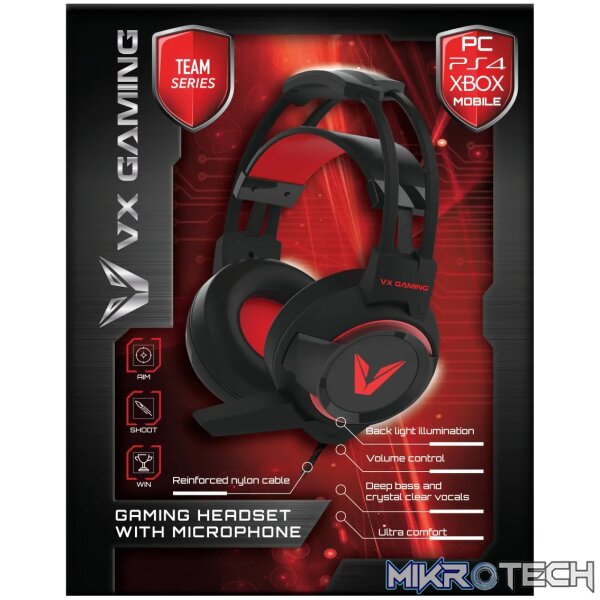 VX Gaming Team series gaming headset - Image 8