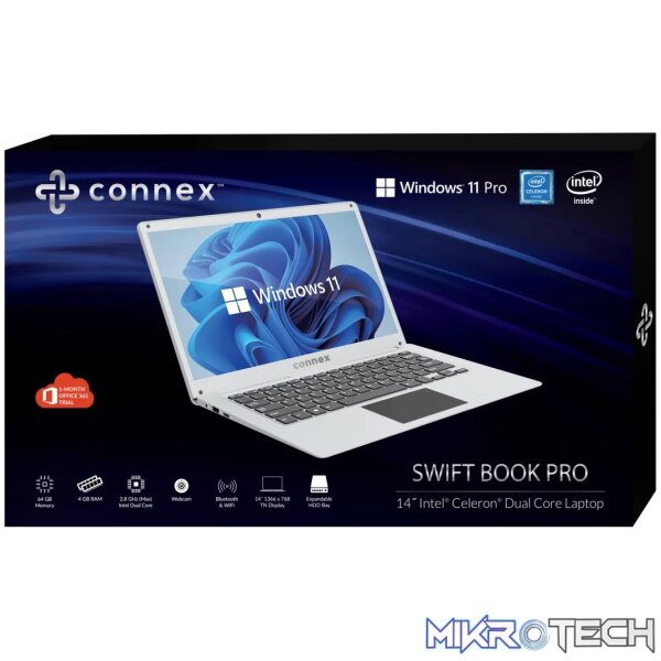 Connex 4/64GB W11 Pro Silver - Image 9